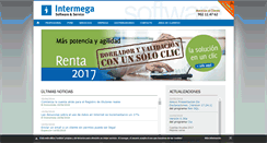 Desktop Screenshot of intermega.es